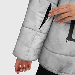 Куртка зимняя женская Louna: Сделай громче, цвет: 3D-светло-серый — фото 2