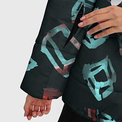 Куртка зимняя женская Avicii: True, цвет: 3D-черный — фото 2