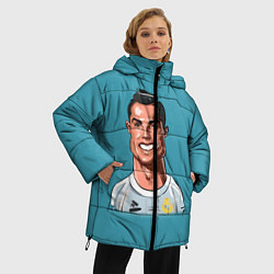 Куртка зимняя женская КариРоналдо, цвет: 3D-черный — фото 2