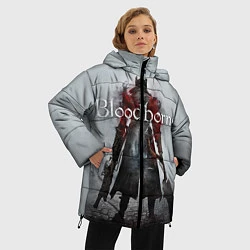 Куртка зимняя женская Bloodborne: Hell Knight, цвет: 3D-черный — фото 2