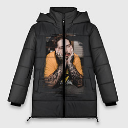Куртка зимняя женская Post Malone, цвет: 3D-черный
