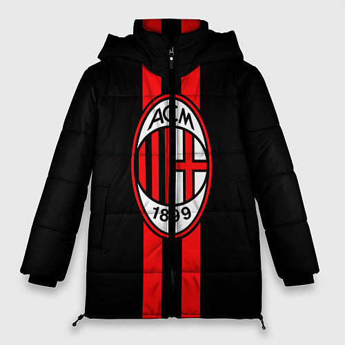 Женская зимняя куртка AC Milan 1899 / 3D-Светло-серый – фото 1