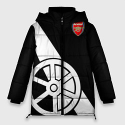 Куртка зимняя женская FC Arsenal: Exclusive, цвет: 3D-черный