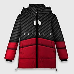 Куртка зимняя женская Infiniti: Red Carbon, цвет: 3D-светло-серый