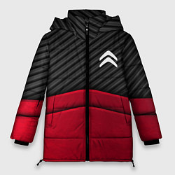 Куртка зимняя женская Citroen: Red Carbon, цвет: 3D-черный
