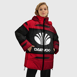 Куртка зимняя женская Daewoo Sport, цвет: 3D-красный — фото 2
