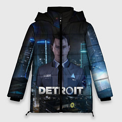 Куртка зимняя женская Detroit: Connor, цвет: 3D-красный