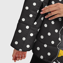 Куртка зимняя женская Барт с дредами, цвет: 3D-черный — фото 2