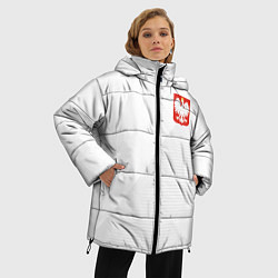 Куртка зимняя женская Poland Team: Home WC-2018, цвет: 3D-черный — фото 2