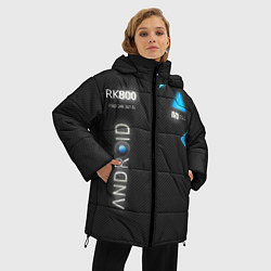 Куртка зимняя женская Detroit: Android RK800, цвет: 3D-черный — фото 2