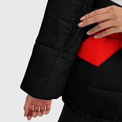 Куртка зимняя женская Scarlxrd Logo, цвет: 3D-черный — фото 2