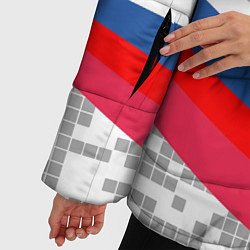 Куртка зимняя женская Русский футбол, цвет: 3D-черный — фото 2