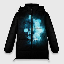 Куртка зимняя женская Gears of War: Death Shadow, цвет: 3D-светло-серый