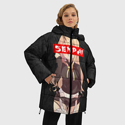 Куртка зимняя женская Senpai Baby, цвет: 3D-черный — фото 2