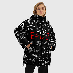 Куртка зимняя женская E=mc2: Black Style, цвет: 3D-черный — фото 2