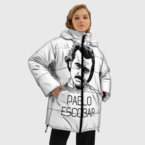 Женская зимняя куртка Pablo Escobar / 3D-Красный – фото 3