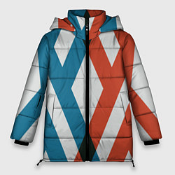 Куртка зимняя женская Darling in the Franxx, цвет: 3D-светло-серый
