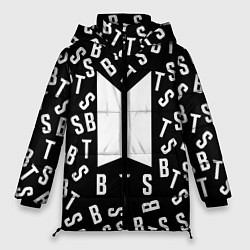 Куртка зимняя женская BTS: Black Style, цвет: 3D-светло-серый