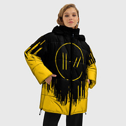 Куртка зимняя женская 21 Pilots: Black Side, цвет: 3D-черный — фото 2