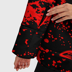 Куртка зимняя женская Адский кабан 2019, цвет: 3D-черный — фото 2