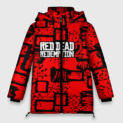 Куртка зимняя женская Red Dead Redemption 2, цвет: 3D-черный