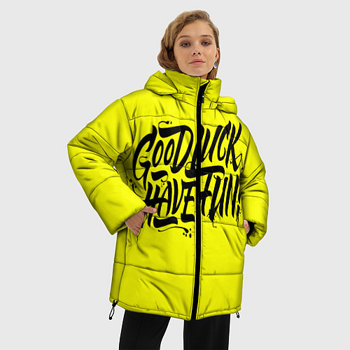 Женская зимняя куртка GL HF / 3D-Светло-серый – фото 3