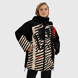 Куртка зимняя женская Sin City: Ava, цвет: 3D-черный — фото 2