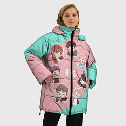 Куртка зимняя женская BTS Boys, цвет: 3D-черный — фото 2