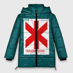 Куртка зимняя женская Cyberpunk: Trauma Team, цвет: 3D-черный