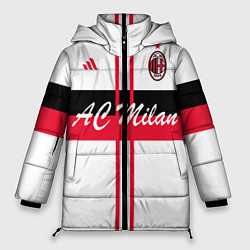 Куртка зимняя женская AC Milan: White Form, цвет: 3D-светло-серый