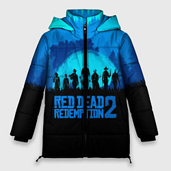 Куртка зимняя женская RDR 2: Blue Style, цвет: 3D-черный