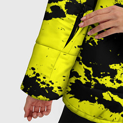 Куртка зимняя женская PUBG: Yellow Stained, цвет: 3D-светло-серый — фото 2
