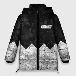 Куртка зимняя женская BONES: SESH Team, цвет: 3D-черный