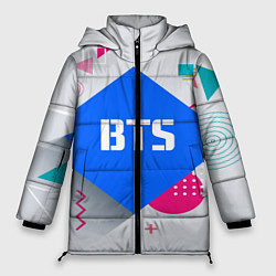 Куртка зимняя женская BTS Geometry, цвет: 3D-черный
