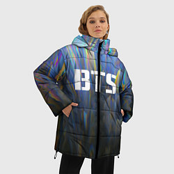 Куртка зимняя женская BTS: Neon Spectre, цвет: 3D-черный — фото 2