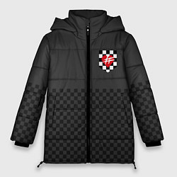 Куртка зимняя женская ФРЕНДЗОНА: Кармашек, цвет: 3D-черный