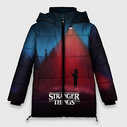 Куртка зимняя женская Stranger Things: Red Lantern, цвет: 3D-черный