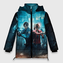 Куртка зимняя женская Resident Evil 2, цвет: 3D-черный
