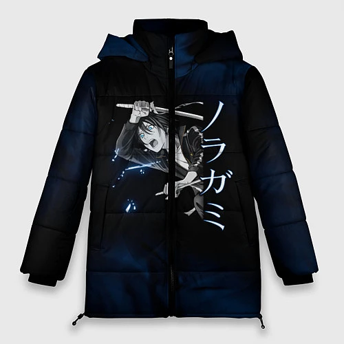 Женская зимняя куртка Бездомный Бог / 3D-Светло-серый – фото 1