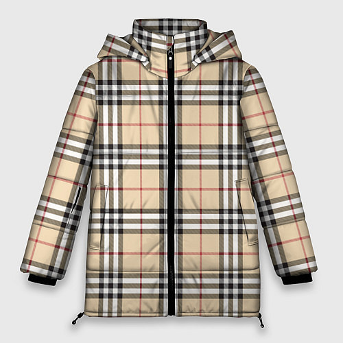 Женская зимняя куртка Nova check / 3D-Светло-серый – фото 1