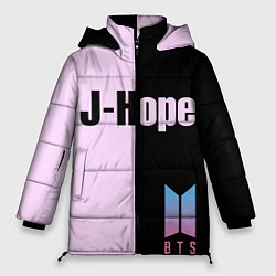 Куртка зимняя женская BTS J-hope, цвет: 3D-черный