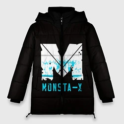 Куртка зимняя женская MONSTA X, цвет: 3D-черный
