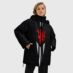 Куртка зимняя женская MUFC, цвет: 3D-красный — фото 2