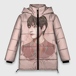 Куртка зимняя женская Kim Taehyung, цвет: 3D-черный