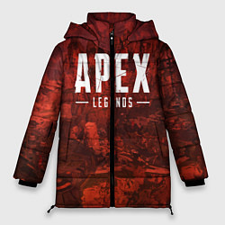 Куртка зимняя женская Apex Legends: Boiling Blood, цвет: 3D-черный