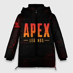 Куртка зимняя женская Apex Legends: Dark Game, цвет: 3D-черный