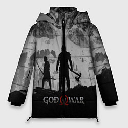 Куртка зимняя женская God of War: Grey Day, цвет: 3D-светло-серый
