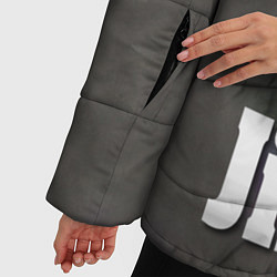 Куртка зимняя женская BTS Jimin, цвет: 3D-светло-серый — фото 2