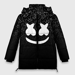 Куртка зимняя женская Marshmello Black, цвет: 3D-черный