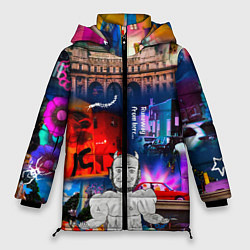 Куртка зимняя женская Runaway, цвет: 3D-черный